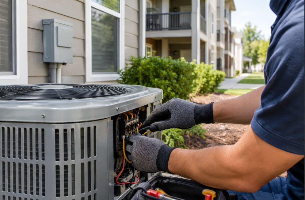 rental property HVAC maintenance